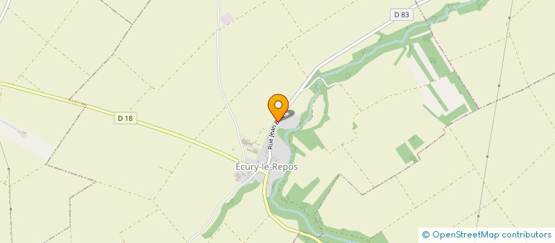localisation de l'entreprise MONSIEUR YOURI DECUIR  ECURY-LE-REPOS
