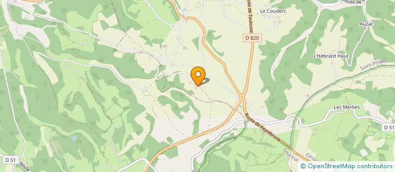 localisation de l'entreprise MONSIEUR YOURI DESCALZO  SAINT-PROJET