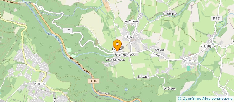 localisation de l'entreprise MONSIEUR YOURI DUCHE  FETERNES