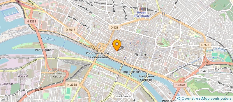 localisation de l'entreprise MONSIEUR YOURI GRALAK à ROUEN