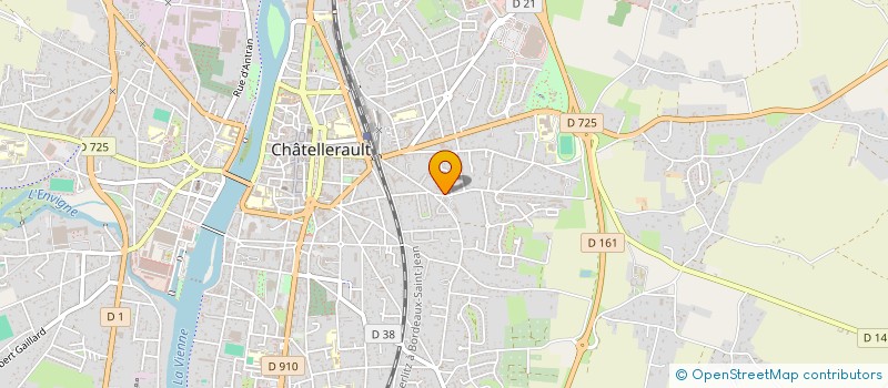 localisation de l'entreprise MONSIEUR YOURI HENRIQUE  CHATELLERAULT