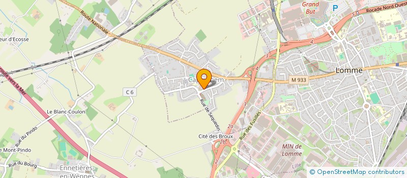 localisation de l'entreprise MONSIEUR YOURI HOUDOT à LILLE