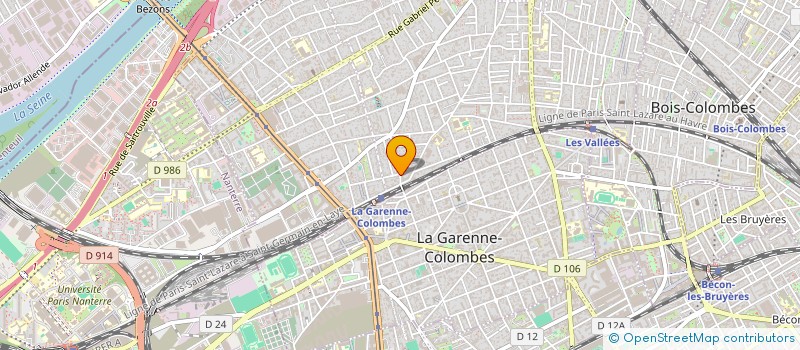 localisation de l'entreprise MONSIEUR YOURI LACOUR à COLOMBES