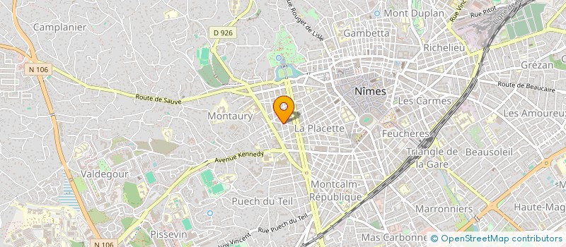 localisation de l'entreprise MONSIEUR YOURI LOUALI à NIMES