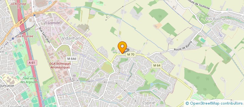 localisation de l'entreprise MONSIEUR YOURI MARCATO  BALMA