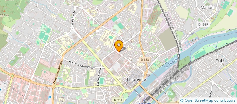 localisation de l'entreprise MONSIEUR YOURI MARTINOT  THIONVILLE