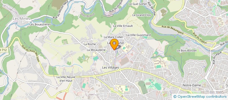 localisation de l'entreprise MONSIEUR YOURI MEUDAL à SAINT-BRIEUC