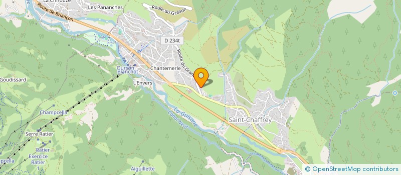 localisation de l'entreprise MONSIEUR YOURI MOUGEL  SAINT-CHAFFREY