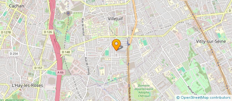 localisation de l'entreprise MONSIEUR YOURI NYOM à VILLEJUIF