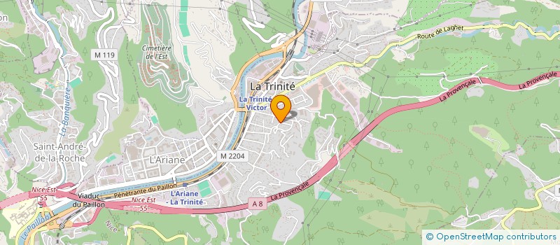 localisation de l'entreprise MONSIEUR YOURI OTTO à LA TRINITE