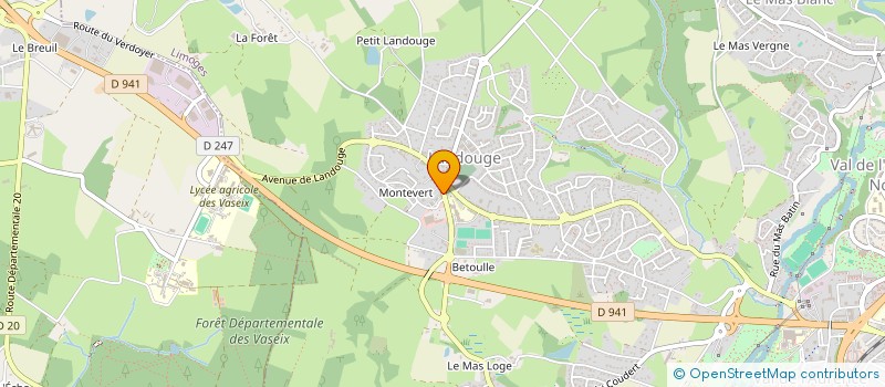 localisation de l'entreprise MONSIEUR YOURI RIFFAUD à LIMOGES