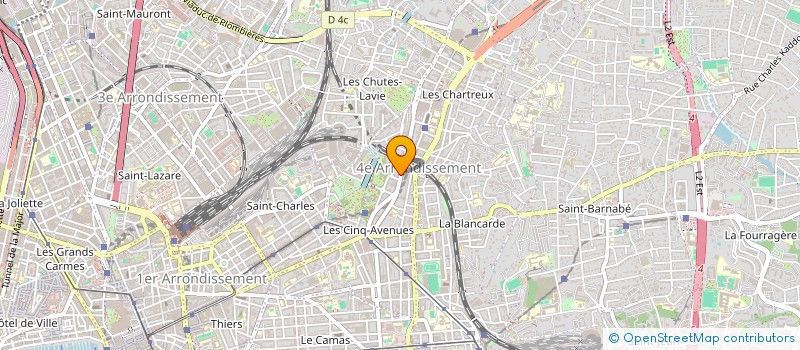localisation de l'entreprise MONSIEUR YOURI SABLON à MARSEILLE