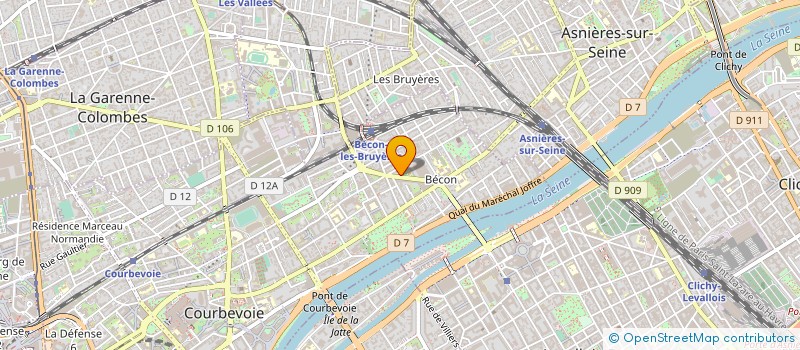 localisation de l'entreprise MONSIEUR YOURI SMADJA à COURBEVOIE