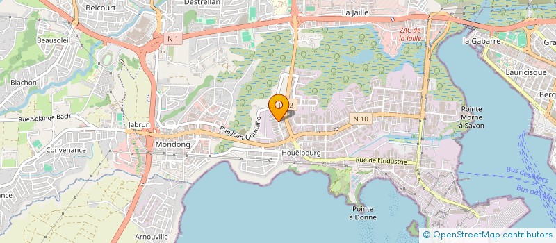 localisation de l'entreprise MONSIEUR YOURI SOCRIER  BAIE-MAHAULT