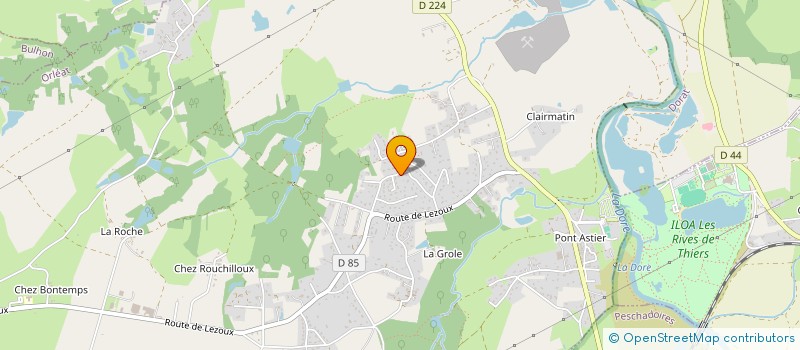 localisation de l'entreprise MONSIEUR YOURI SOROKA  ORLEAT