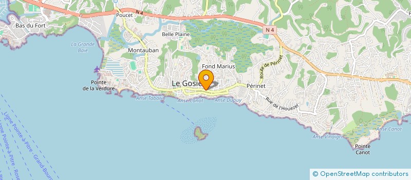 localisation de l'entreprise MONSIEUR YOURRI KANCEL à LE GOSIER