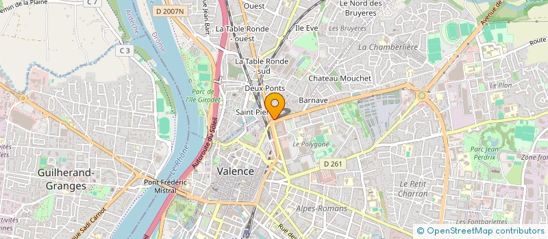 localisation de l'entreprise MONSIEUR YOUSAF AHMADZAI  VALENCE