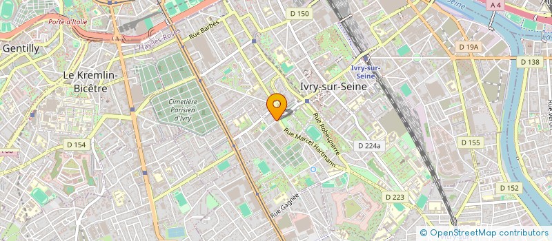 localisation de l'entreprise MONSIEUR YOUSAF ISMAT ZADA  IVRY-SUR-SEINE