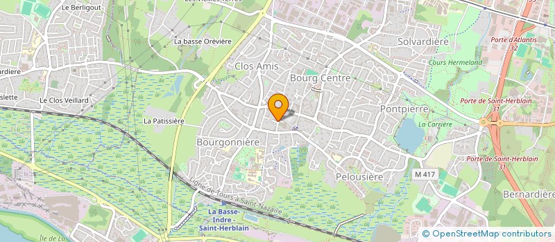 localisation de l'entreprise MONSIEUR YOUSAF JABARKHIL  SAINT-HERBLAIN