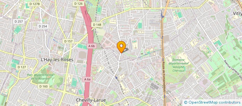 localisation de l'entreprise MONSIEUR YOUSAF KOCHAI  VILLEJUIF