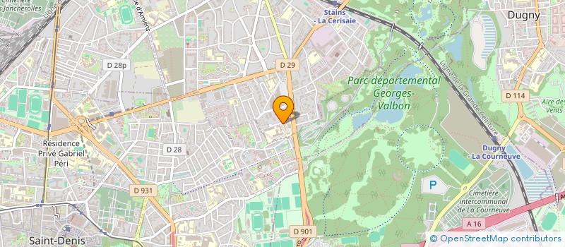 localisation de l'entreprise MONSIEUR YOUSAFZAI ZUHAIR à STAINS