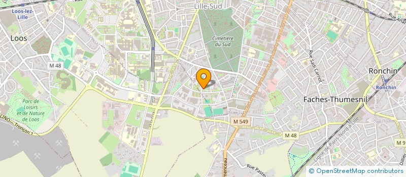 localisation de l'entreprise MONSIEUR YOUSEF AL BAKAI  LILLE