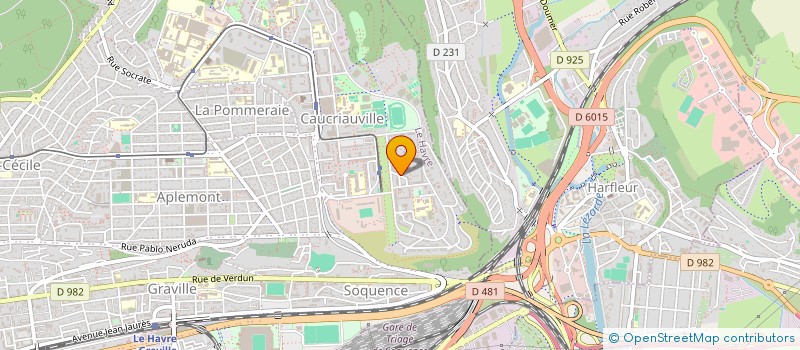 localisation de l'entreprise MONSIEUR YOUSEF AL BDEWI à LE HAVRE