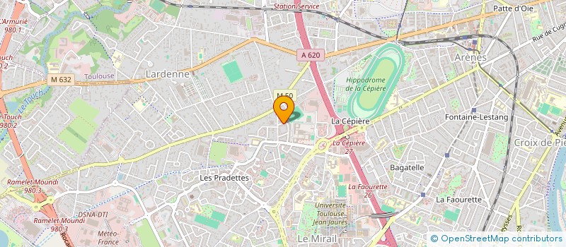 localisation de l'entreprise MONSIEUR YOUSEF MAMOZAI  TOULOUSE