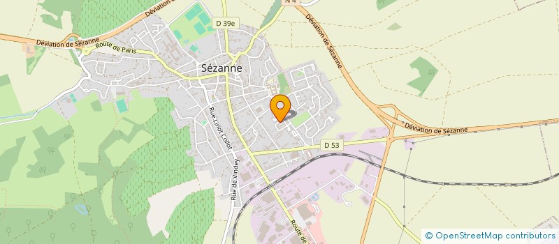 localisation de l'entreprise MONSIEUR YOUSEF TAHARI  SEZANNE