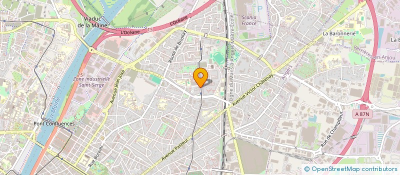 localisation de l'entreprise MONSIEUR YOUSEF TRABELSI à ANGERS