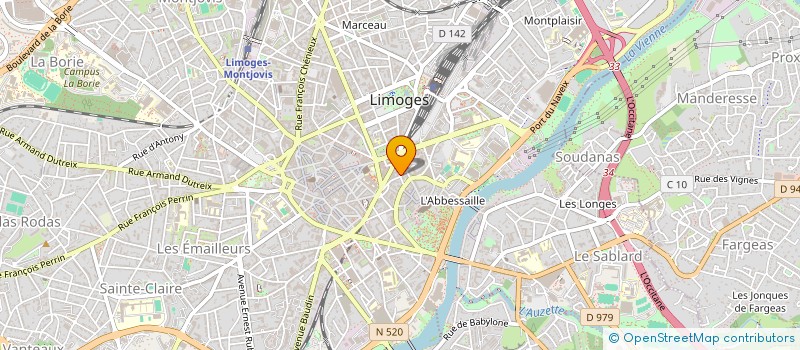 localisation de l'entreprise MONSIEUR YOUSEPH AZZOUG à LIMOGES