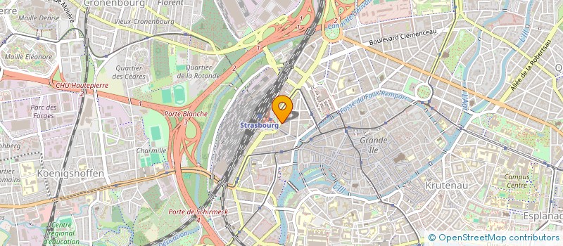 localisation de l'entreprise MONSIEUR YOUSOUF FARID à STRASBOURG