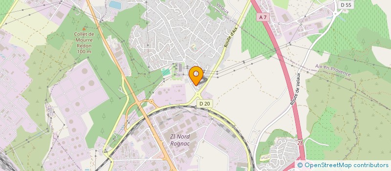 localisation de l'entreprise MONSIEUR YOUSRI BEN ALAYA  ROGNAC