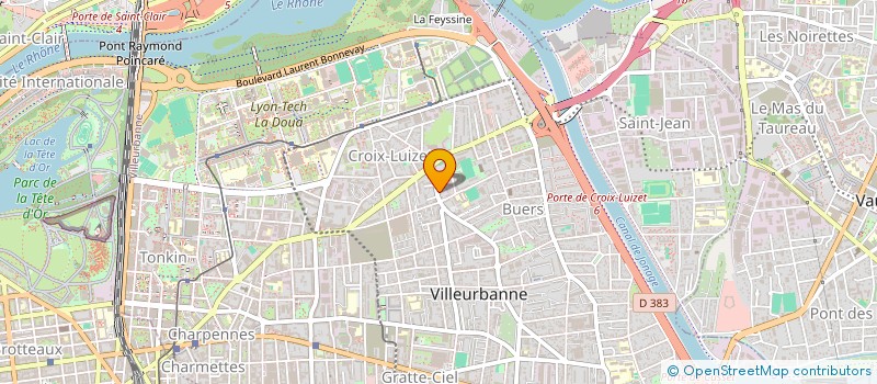 localisation de l'entreprise MONSIEUR YOUSRI DAAGI  VILLEURBANNE