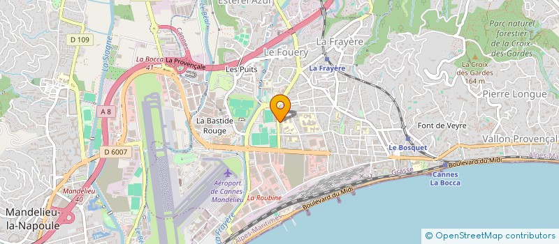 localisation de l'entreprise MONSIEUR YOUSRI DOGGUI à CANNES