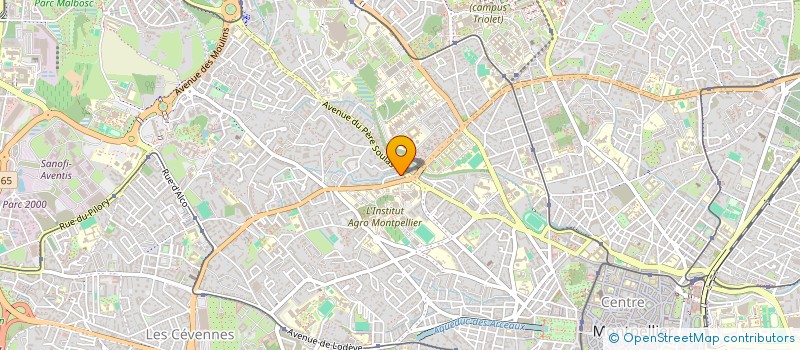 localisation de l'entreprise MONSIEUR YOUSRI GRANIER à MONTPELLIER