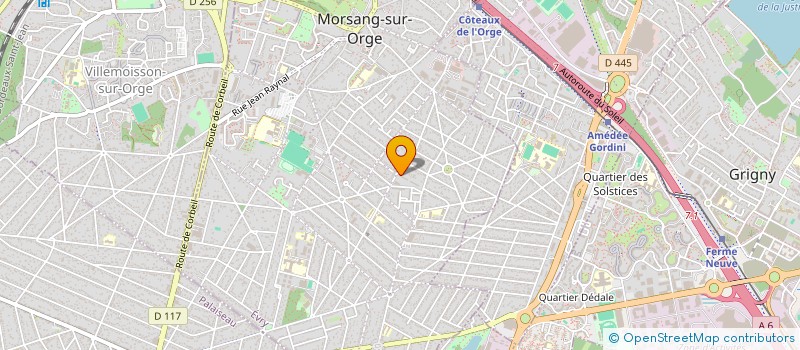 localisation de l'entreprise MONSIEUR YOUSRI LAIFA  MORSANG-SUR-ORGE