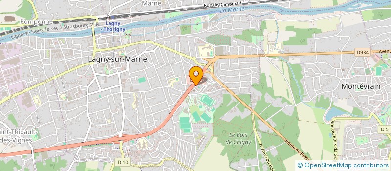 localisation de l'entreprise MONSIEUR YOUSRI MAHRESSI  LAGNY-SUR-MARNE