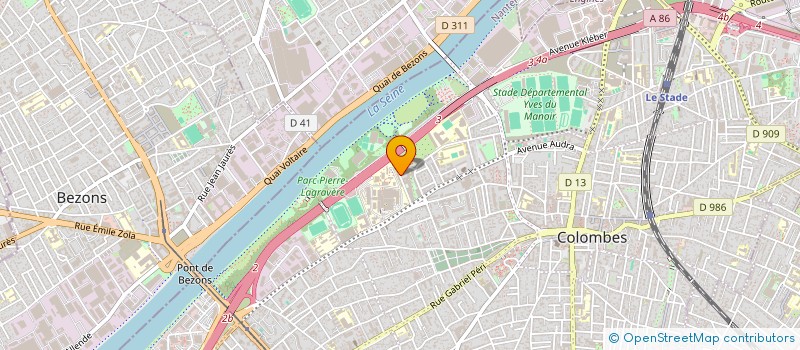 localisation de l'entreprise MONSIEUR YOUSRI SOUISSI à COLOMBES