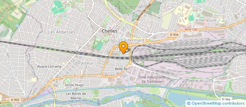 localisation de l'entreprise MONSIEUR YOUSRI TOUATI  CHELLES