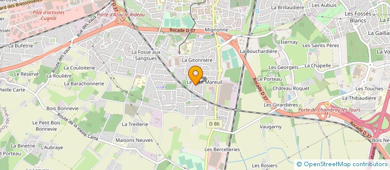 localisation de l'entreprise MONSIEUR YOUSSAF DAOUAYRY  JOUE-LES-TOURS