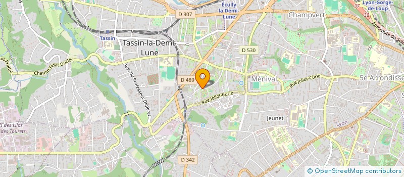 localisation de l'entreprise MONSIEUR YOUSSAF YOUALA  TASSIN-LA-DEMI-LUNE