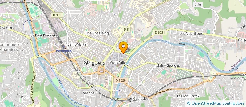 localisation de l'entreprise MONSIEUR YOUSSAMI BACAR  PERIGUEUX