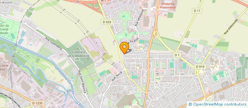 localisation de l'entreprise MONSIEUR YOUSSEF ABARBIE  AMIENS