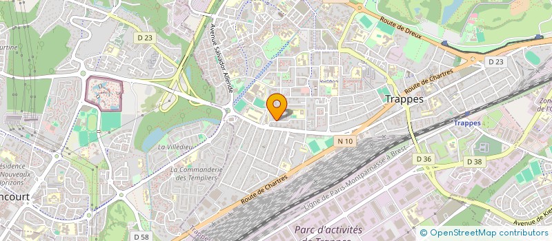 localisation de l'entreprise MONSIEUR YOUSSEF ABBASSI  TRAPPES