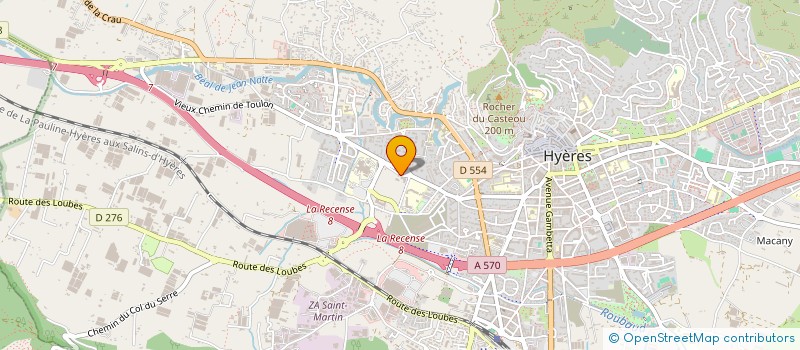 localisation de l'entreprise MONSIEUR YOUSSEF ABDENNOURI à HYERES