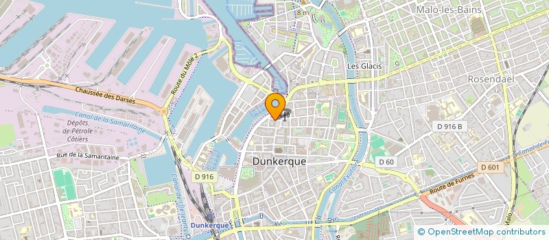 localisation de l'entreprise MONSIEUR YOUSSEF ABOULOUARD à DUNKERQUE