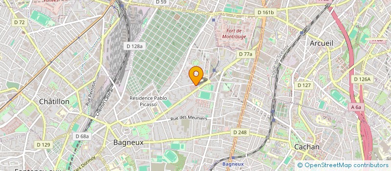 localisation de l'entreprise MONSIEUR YOUSSEF ABOUQANNAR à BAGNEUX