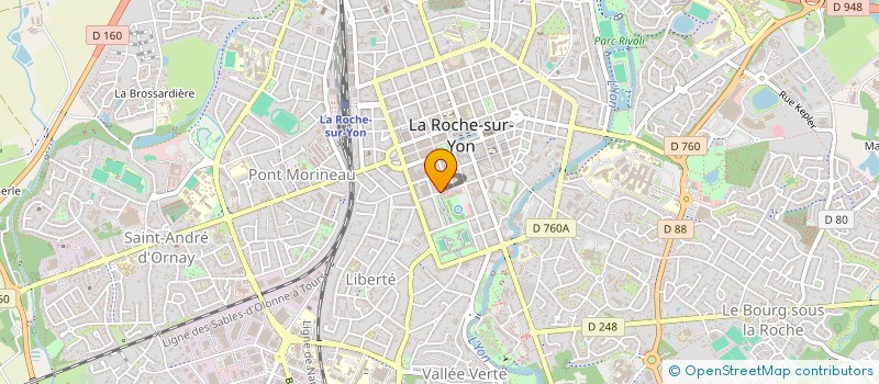 localisation de l'entreprise MONSIEUR YOUSSEF AHMED ELJAK  LA ROCHE-SUR-YON