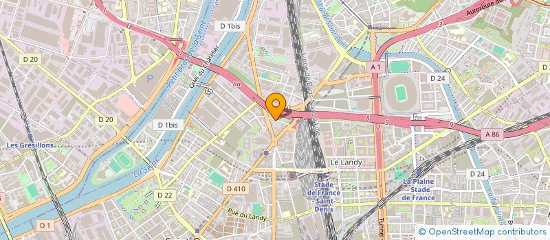 localisation de l'entreprise MONSIEUR YOUSSEF AIDA  SAINT-DENIS